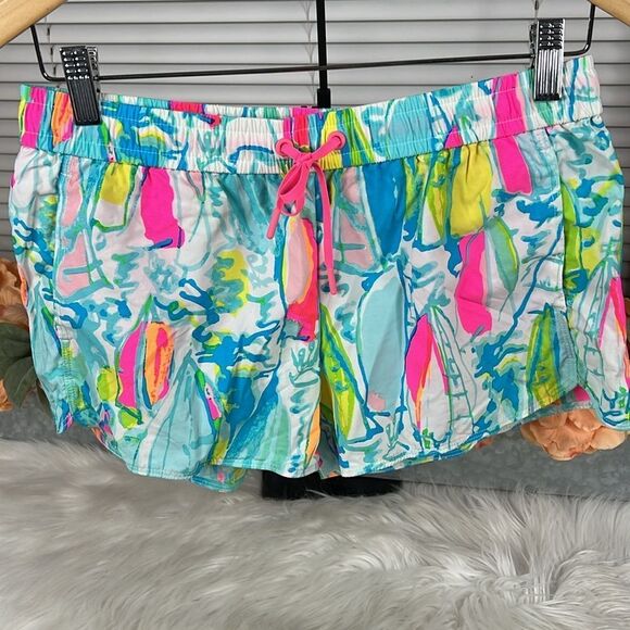 Lilly Pulitzer Drawstring Shorts Size Small - Picture 1 of 5